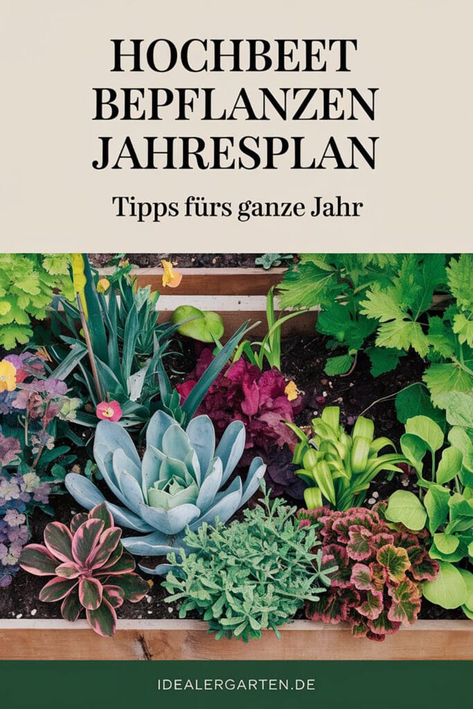 hochbeet jahresplan
