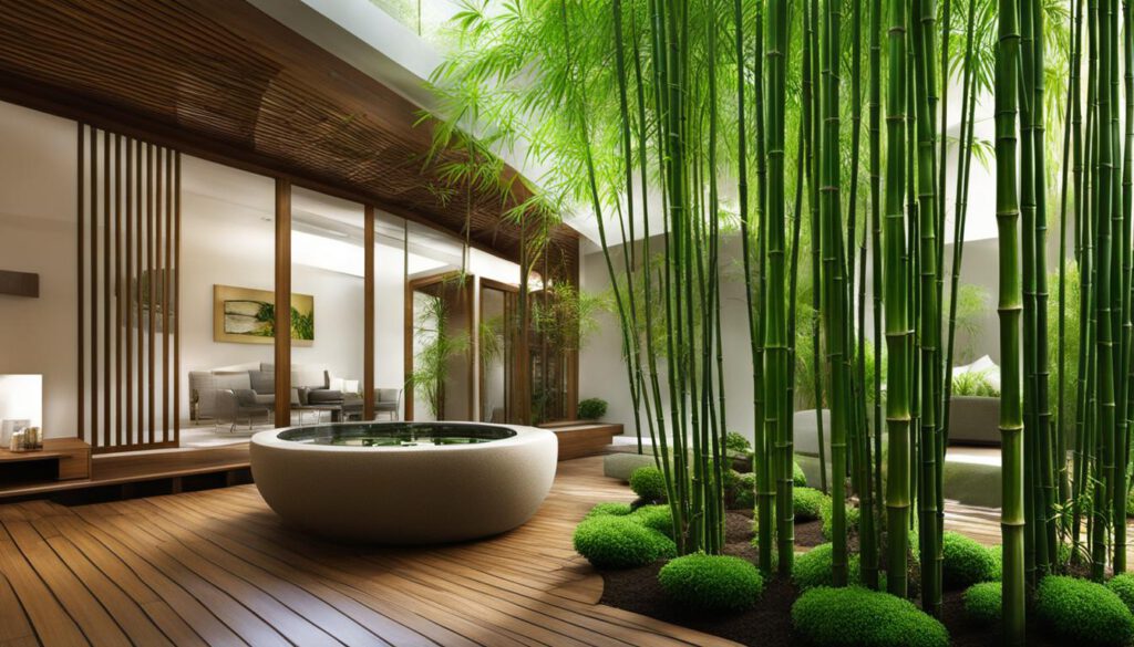 Bambusgarten pflegen
