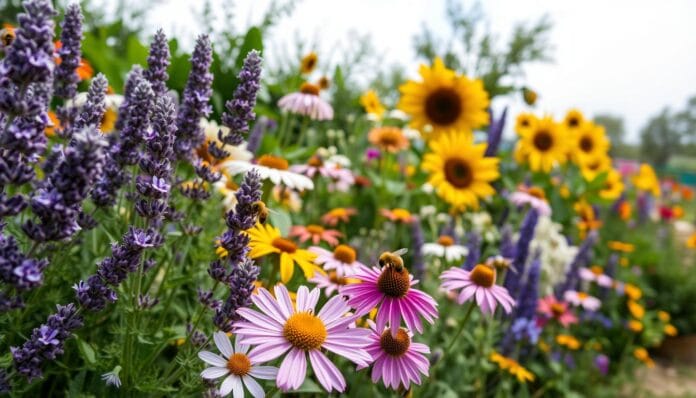 Bienen im Garten