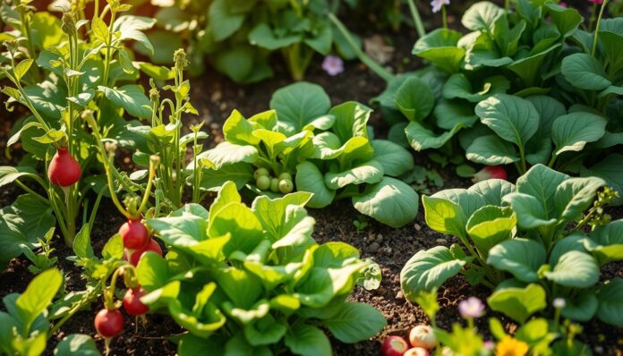 Gemüsesorten im Frühling