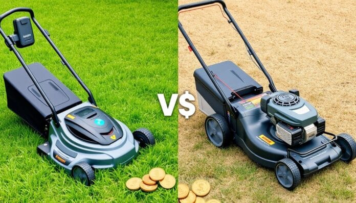 Vergleich Elektro vs. Benzin Rasenmäher