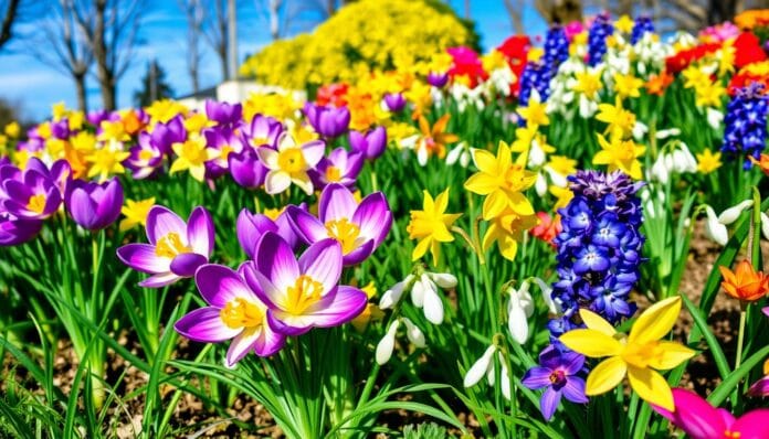 frühblühenden Pflanzen