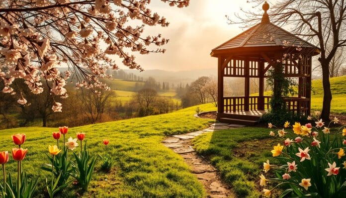 Fehler im Garten im Frühling