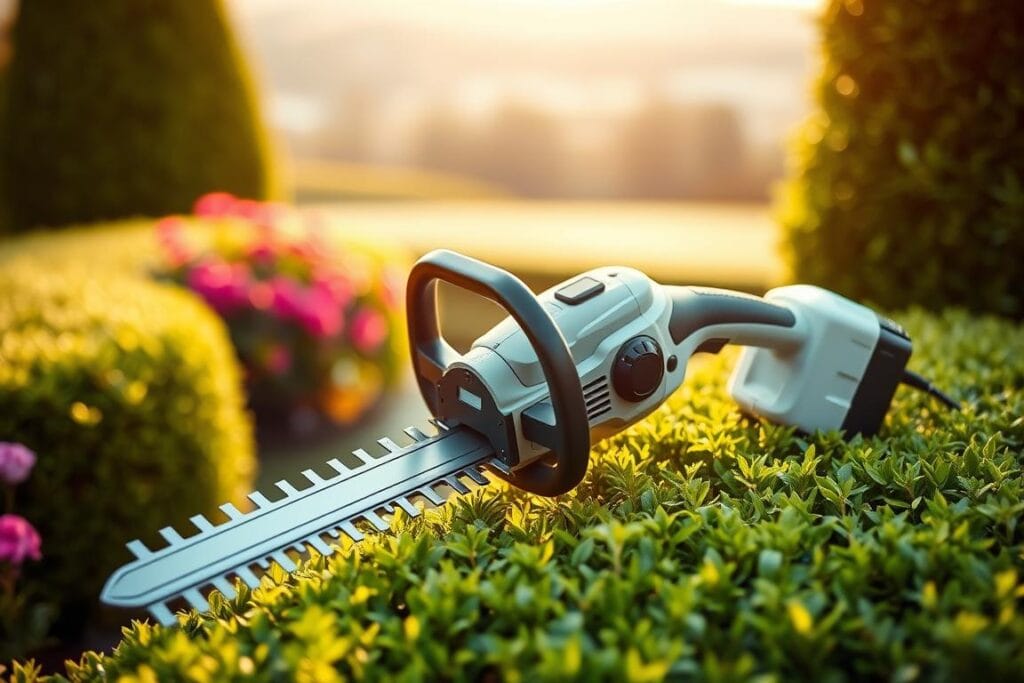 Elektrische Gartenschere