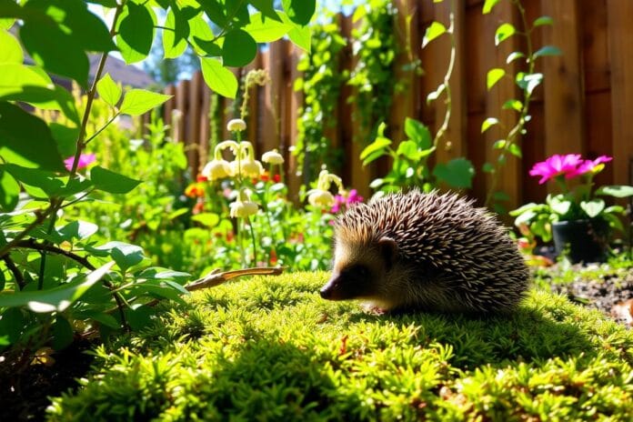 Igel im Garten