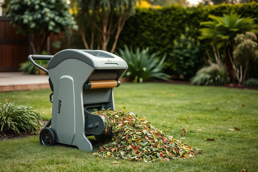 effizienter Gartenhäcksler