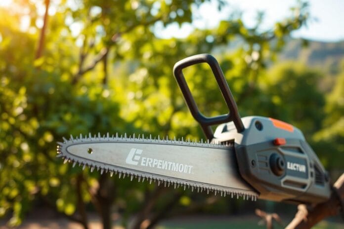 elektrische Astsäge