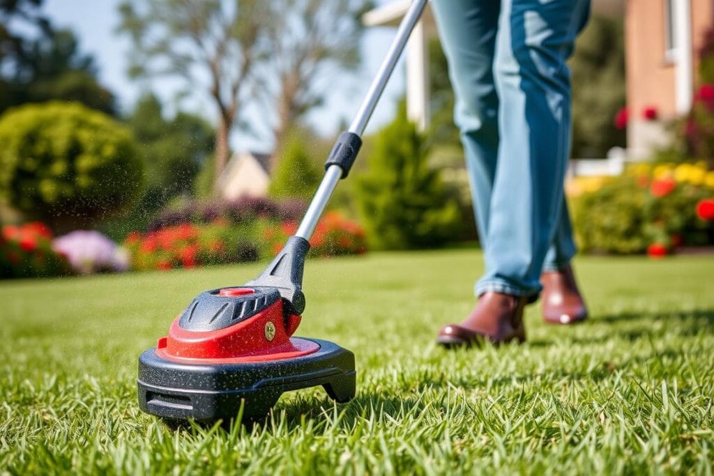 rasentrimmer mit messersystem kaufen