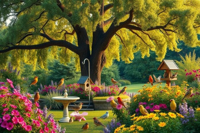 vogelfreundlicher Garten