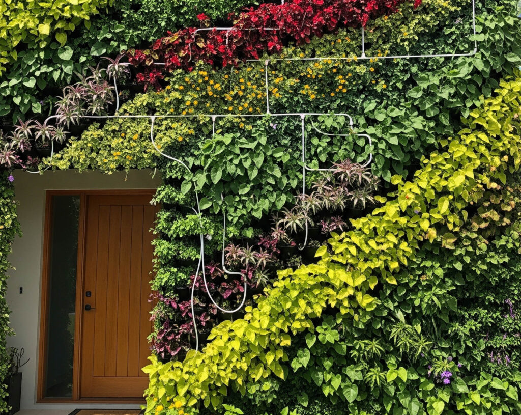 Vertikale Garten Wand