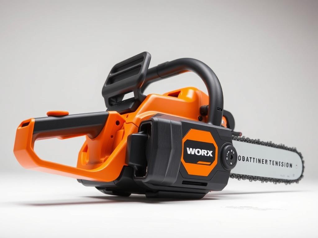 Worx WG385E Akku-Kettensäge mit Automatik-Kettenspannung Worx WG385E Akku-Kettensäge mit Automatik-Kettenspannung